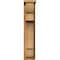 Ekena Millwork New Brighton Rough Sawn Corbel w/Backplate, Western Red Cedar, 6"W x 14"D x 30"H COR06X14X30NEB01RWR - alternate 3